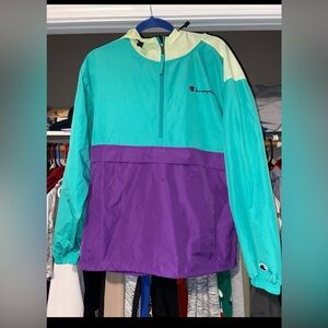 Champion Color Block Wind Breaker Jacket